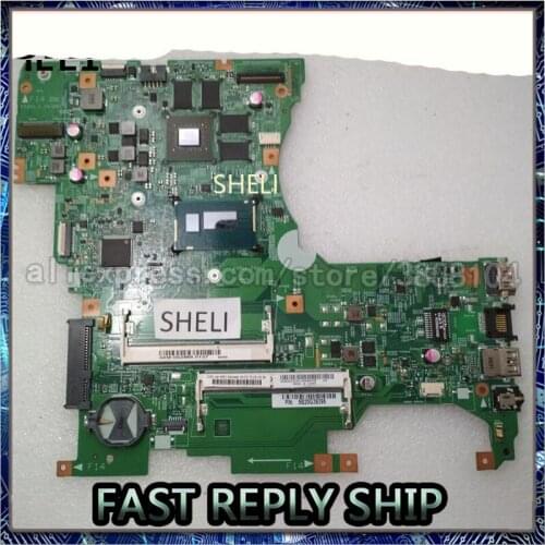 SHELI For Lenovo Flex 2-15 Motherboard with I7-4510U 448.00Z04.0011 5B20G39457