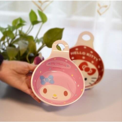 Dog bowl cat bowl pet food bowl cute dog bowl cat basin non-slip bottom