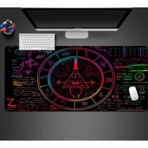 Fashion Abstract Modern High Quality Interesting Mouse Pad Customized Washable Natural Rubber Anti-Slip Edge Best Selling Mats