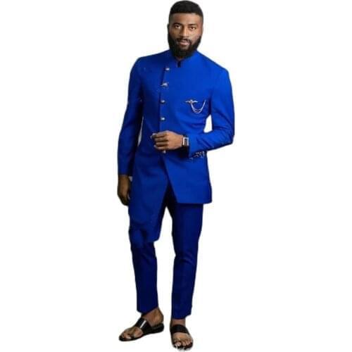 VEIAI 2021 New unique design Men Wedding Suits with Pants 2 Pieces Suits Men Tuxedo Slim Fit Prom Costume Homme Blazer Jacket+Pa