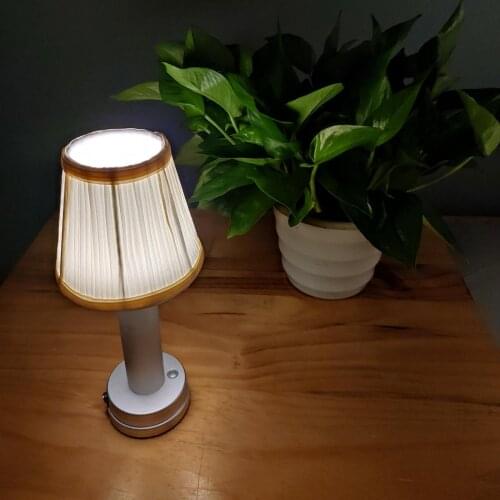 Mini Table Lamp Table Lamp with USB Ports Bedside Lamps Bedroom Lamps Eye Protection Night Light for Living Room