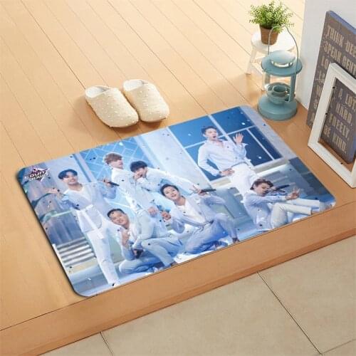 New Arrival Doormat BTOB KPOP Home Mat Machine Made Anti Slip Carpet Living Room/Hallway Bath Mat Christmas Gift