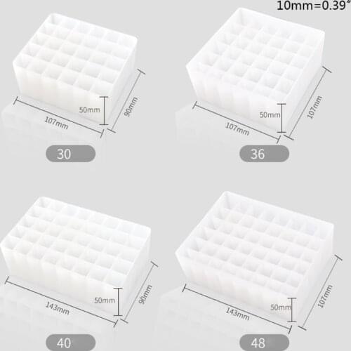 YYDS 30/36/40/48 Slots Marker Pen Storage Holder Brush Pencil Rack Table Stand Organizer