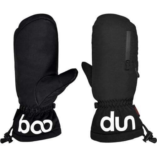 Ski Gloves Keep Warm Waterproof Windproof Comfortable Riding Gloves Anti Slip Thickened For Winter Snowmobile Outdoor Men Women