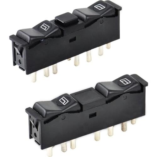 Car 0008208210 0008208110 2pcs Door Electric Power Window Switch fit for Mercedes Benz W201 W123 W126 C126 Accessories