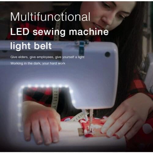 Sewing Machine Led Light Belt 2835 5V Waterproof Sewing Machine Lighting Strips of Led Lights Portable Tape with Stickers