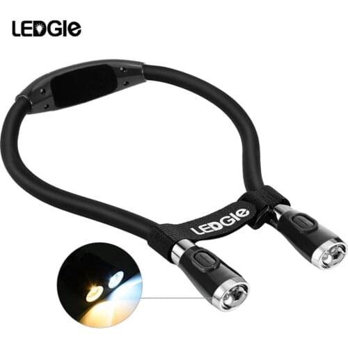 LEDGLE 2020 LED Read Lamp Novelty Light Dropshipping USB Rechargeable Lantern Reading Light Needlework Gift for Kids Women Adult