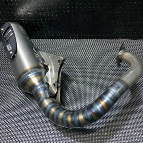 Exhaust Pipe For DIO50 70-100cc RRGS JISO Racing Muffler