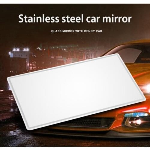 11*6.5cm Car Makeup Mirror HD Car Interior Mirror Auto Sun-Shading Visor Mirrors Universal Self-adhesive car rear view mirror