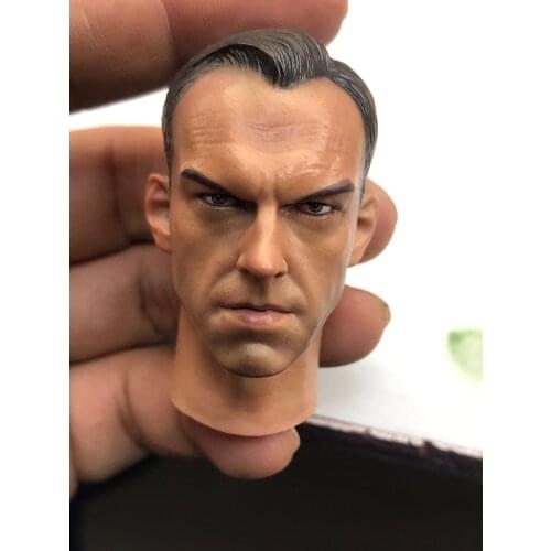 1/6 Scale Male Figure Accessory Hugo Weaving Head Sculpt Carved Model for 12 inches Action Figure Body