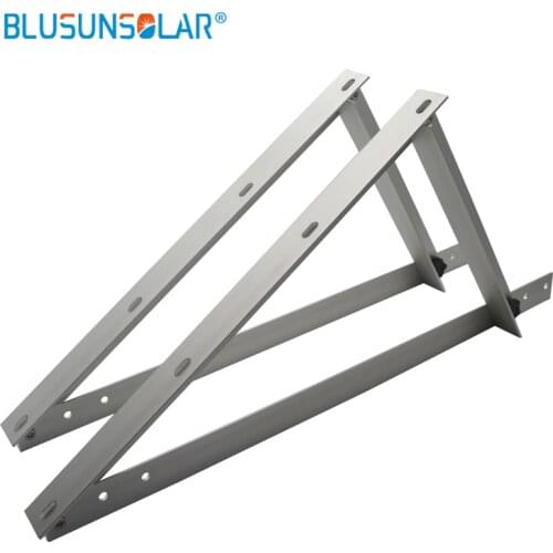 2 set/lot Triangle Bracket Adjustable Solar Panel Mounting Rack Bracket Set Rack Folding Tilt Legs, Boat, RV, Roof Off Grid