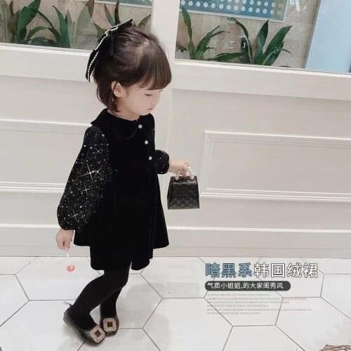 2020 Baby Girl winter Dress Girls Kids Cotton Princess Birthday Party Dresses Children Vestido Clothes