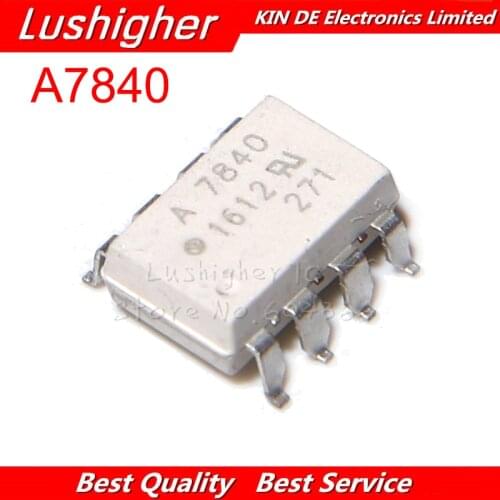5pcs HCPL-7840-500E HCPL7840 SOP8 HCPL-7840 SOP-8 A7840 SOP Photoelectric Coupler