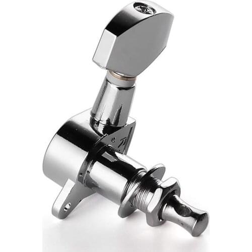 6pcs Guitar Tuners Machine Heads 3L & 3R Acoustic Guitar Tuning Pegs Machine Head Tuners Knobs Tuning Keys Guitar Parts