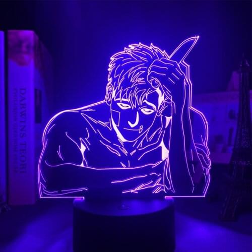 Acrylic 3d Lamp Killing Stalking Sangwoo Light Led Night Light Anime Killing Stalking Gift BL Drop Shipping for Bedroom Decor