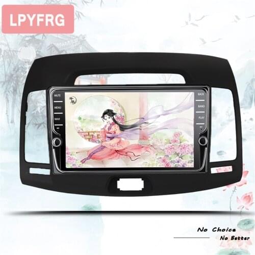 Octa Core Android 10.0 4G ram+64GB rom car dvd player for hyundai elantra 2007-2011 multimedia radio gps tape recorder Head Unit
