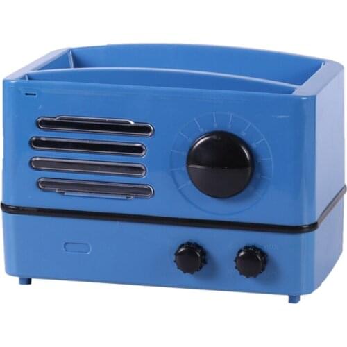 Radio Shape Toilet Paper Holder Waterproof Wall Mounted Roll Paper Tube Storage 203F