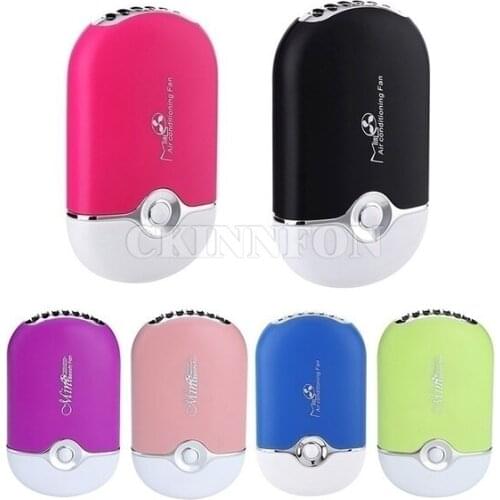 DHL 50pcs Eyelash Tool Dry Fan Air Conditioning Fan USB Rechargeable mini Fan Grafting Portable Cooling Eyelashes new
