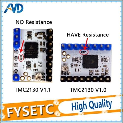 1pc TMC2130 V1.1 Stepstick Stepper Motor Driver SPI with Heat Sink Ultra-silent Excellent VS TMC2100 TMC2208 TMC2130 V1.0