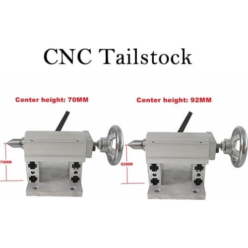 DIY CNC Rotary Axis 4 Axis Tailstock Kit Activity Tailstock for CNC Router Engraver Milling Machine