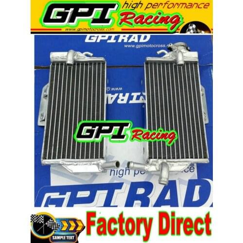 GPI R&L Aluminum radiator FOR Honda CR250 CR250R CR 250R 05 06 07 2005 2006 2007