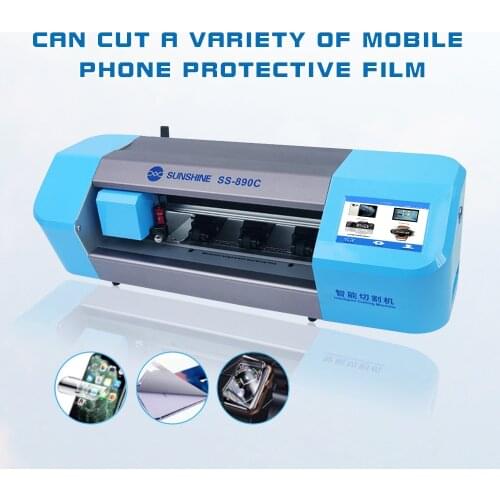 Transparent TPU Film Screen Protector Cutting Machine Smart Phone App Control Vinyl Cutter Plotter