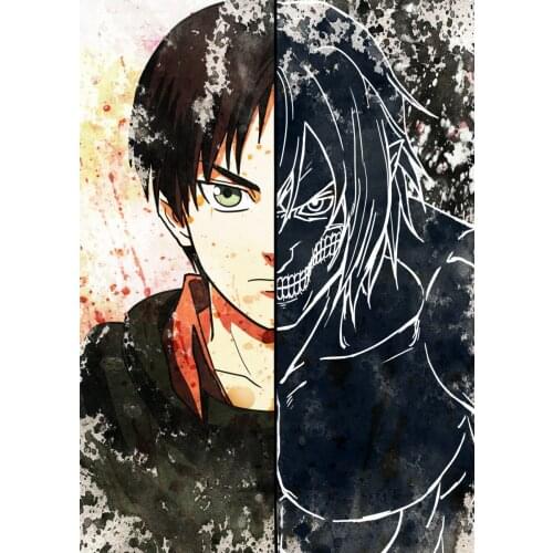 Half Monster Canvas Painting Wall Art Pictures prints home decor Wall poster decoration for living room