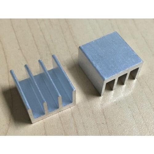 20pcs 16x16x10mm Heat Sink Aluminum Alloy Radiator Cooler Cooling Fin Heatsink for IC Chip LED Router Memory 16*16*10mm Cooling