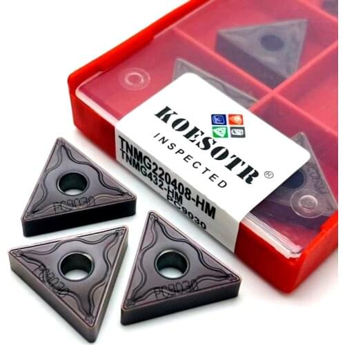 TNMG220408 TNMG220404 HM NC3020 PC9030 High quality original carbide blade turning tool alloy tool processing steel parts TNMG