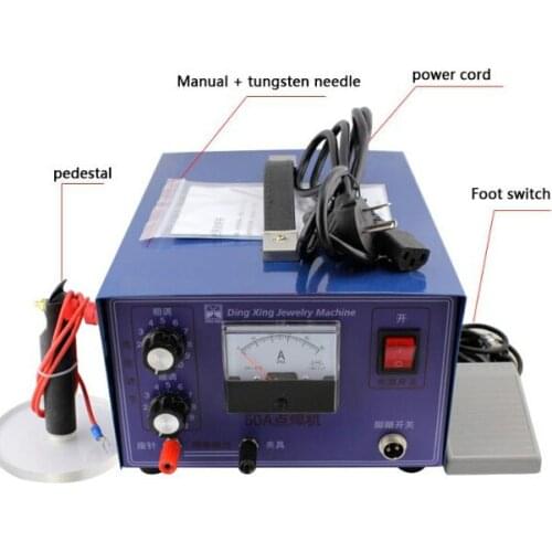 Pulse Sparkle Spot Welder 400W Jewelry Welding Machine Gold Silver Platinum Welder