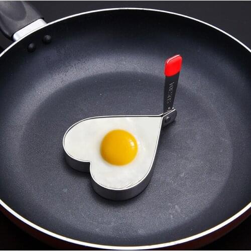 Stainless Steel Fried Egg Pancake Shaper Omelette Mold Mould Frying Egg Cooking Tools Kitchen Accessories Gadget Rings