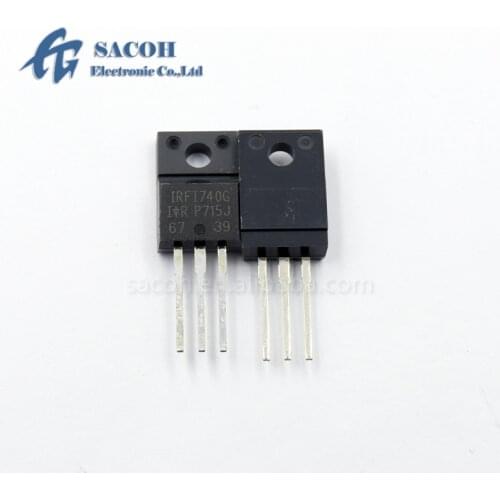 10Pcs IRFI740G or IRFI740 or IRFI730G or IRFI730 TO-220F 5.4A 400V N-ch Power MOSFET Tran