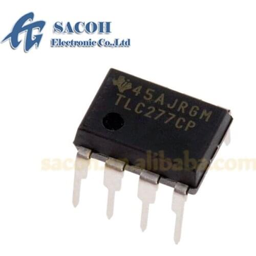 10PCS/lot New OriginaI TLC277CP TLC277CPE4 TLC277C or TLC277IP TLC277IPE4 TLC277 DIP-8 Dual Power Amplifiers