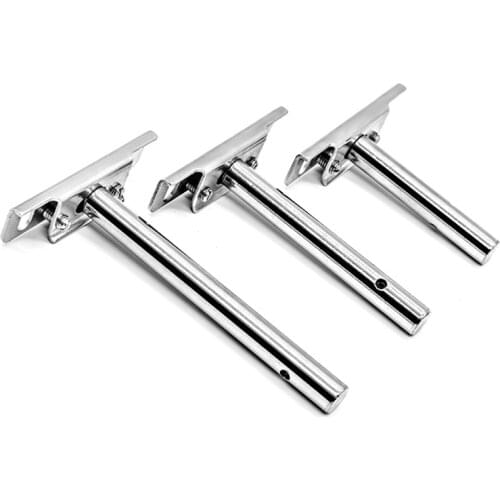 2Pcs/set Heavy Duty Shelf Floating Bracket Invisible Support Hidden Blind Wall-mounted Rack Brace Supporter for Wood Shelves