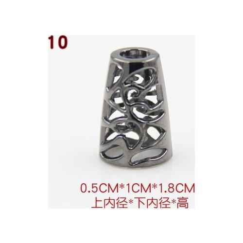 Free shipping 10pcs/lot down jacket clothing accessories cord end Metal Stopper coat stopper