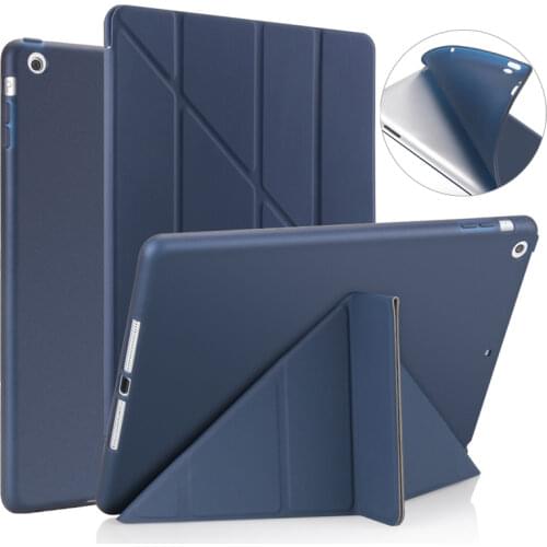 Silicone Case For iPad Mini 2019 5 4 3 2 1 Cover Stand Coque Case for ipad Air 4 3 2 1 10.9 ipad 2019 10.2 2020 iPad 8 Smart