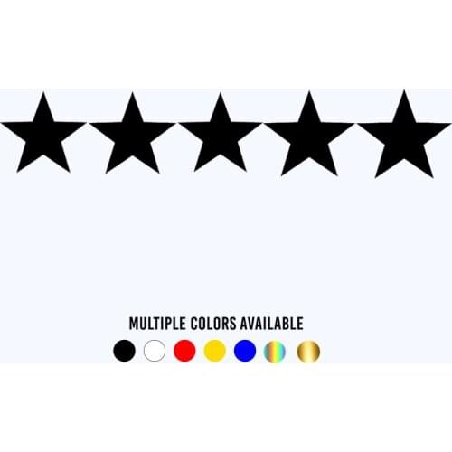 CK2600#50.5*10cm Star 2 funny car sticker vinyl decal silver/black car auto stickers for car bumper window car decorations