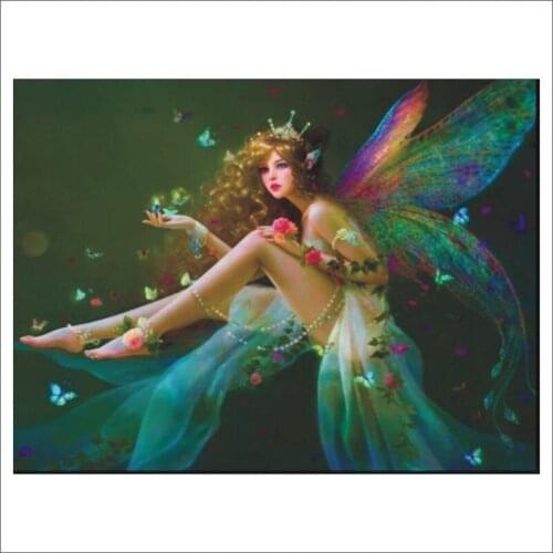 DIY 5D Diamond Painting Beauty Warrior Cross Stitch Set Home Decoration Cross Stitch Set Mural Gift T461