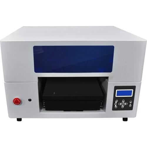 DTG Flatbed Printer Automatic A3 DTG Printing Machine With Double Printhead For Fabric T-shirt Canvas