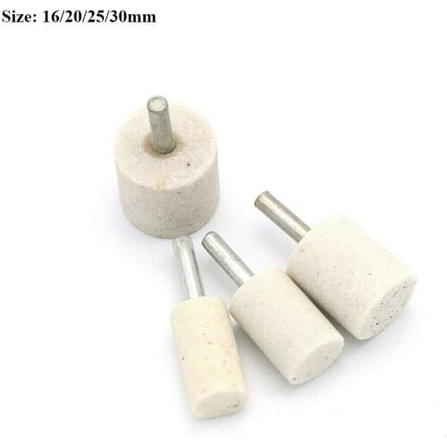 16/20/25/30mm Mounted Grinding Stone Wheel 6mm Shank for Drill Grinder Rotary Tool