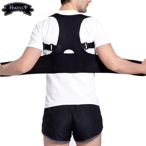 Adults Students Woman Personal Health Care Posture Corrector Support Magnetic Back Improved Shoulder Back Brace Belt