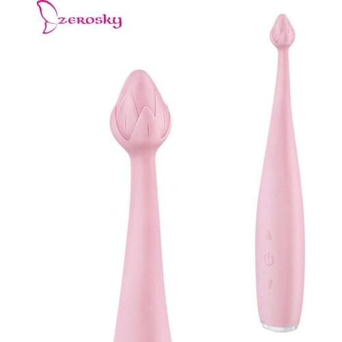 Rechargeable Clit Vibrator Nipple Orgasm Stimulator Women Clitoral G Spot Dildo Nipple Massager Dildo