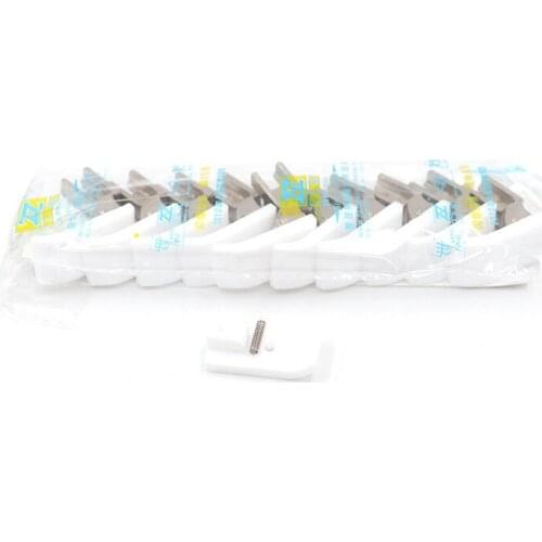 10PCS Industrial sewing machine parts T35CW plastic presser foot plate T35CWB Flat car single hole cotton presser foot