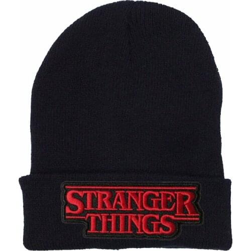 STRANGER THINGS Knit Hat Winter Hats Casual Beanie For Men Women Fashion Knitted Winter Hat Hip-hop Skullies Hat