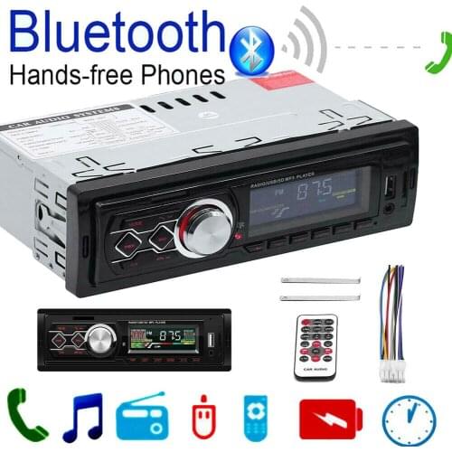 1788E 12V Universal Car Stereo MP3 Music Player FM Radio AUX TF Card U Disk Car Radio AUX TF Card USB U Disk Player