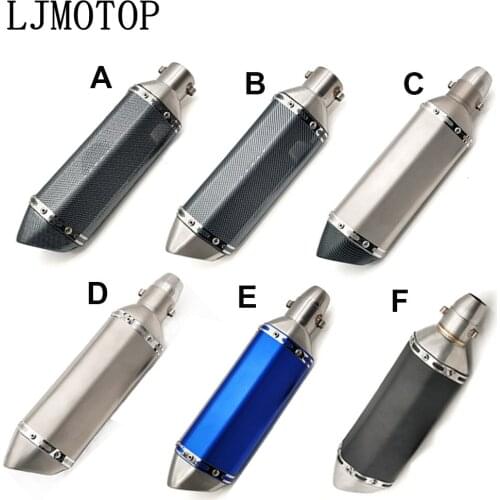 36-51mm Universal Modified Motorcycle Exhaust Muffler with DB Killer For Gas Gas EC2T FSE FSR 250 300 TC125 TE125