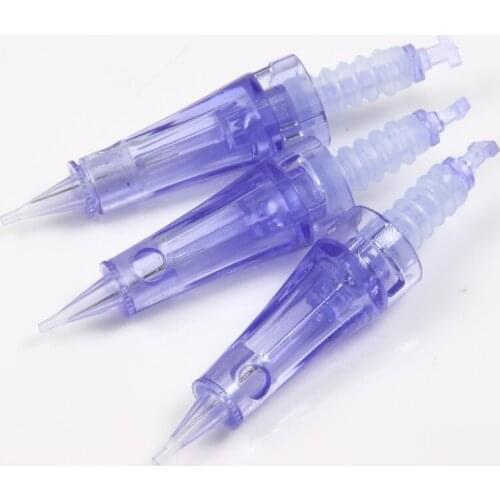 50pcs Permanent Makeup Bayonet Needle Cartridge 1RL 3RL for Microblading eyebrow tattoo gun needle cartridge