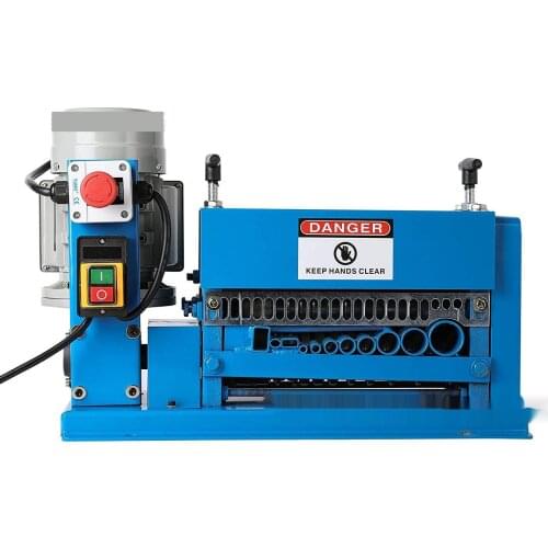 1.5-38mm Electric Wire Stripping Machine Portable Powered Comercial 1/2HP Cable Stripper