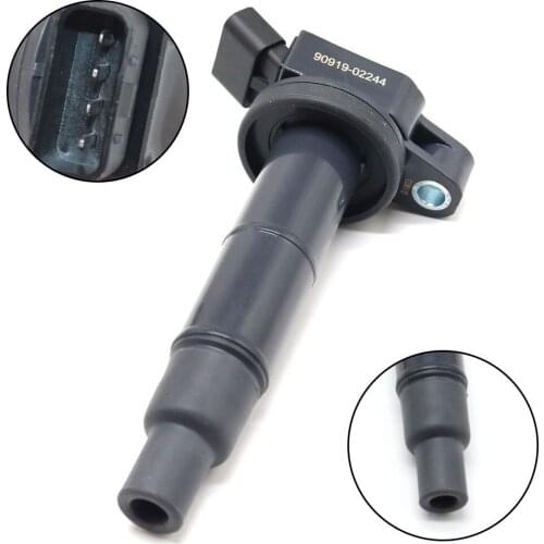 Ignition Coil For Toyota Camry Lexus Scion Rav4 Highlander 2.4L Auto Part 90919-02244 9091902244 90919-02243 UF333 C1330