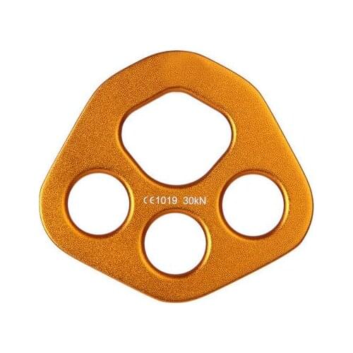 Portable Multifunctional Professional Outdoor Rock Climbing Camping and Hiking Eqipment Rope Plate Divide Force Accessory